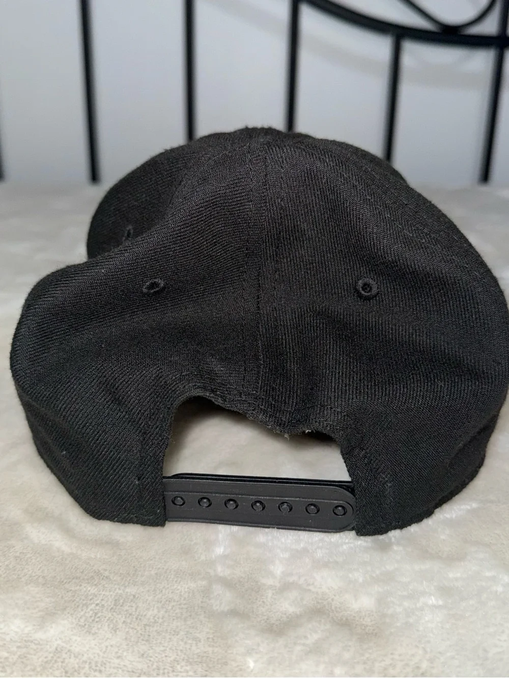 Dude Perfect Kids Black Baseball Cap with Teal Embroidered Logo
